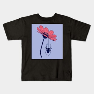 Spider flower Kids T-Shirt